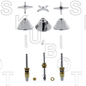 Crane* 3 Valve Tub &amp; Shower Rebuild Kit