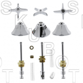Crane* 3 Valve Tub &amp; Shower Rebuild Kit
