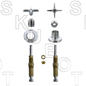 Crane-Repcal* Cross Handle 2 Valve Tub &amp; Shower Rebuild Kit
