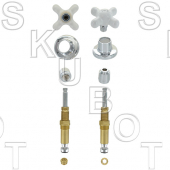 Crane-Repcal* Porcelain Cross Handle 2 Valve Rebuild Kit