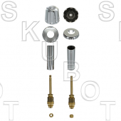 Gerber* Rebuild Kit W/ Two Piece Escutcheons<BR>2 Valve