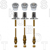 Gerber* 3 Valve Tub &amp; Shower Rebuild Kit