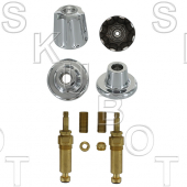 Gerber*2 Valve Rebuild Kit w/One Piece Escutcheons