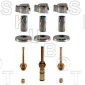 Replacement Indiana Brass* 3 Valve Rebuild Kit W/ 1662D Diverter