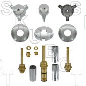 Indiana Brass* 3 Valve Rebuild Kit W/ D Broach Diverter