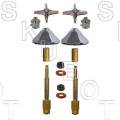 Milwaukee Faucets* 2 Valve Tub &amp; Shower Rebuild Kit