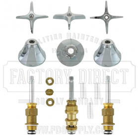 Replacement Price Pfister* Old Style Beaux Art* Rebuild Kit 3 Valve
