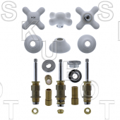 Replacement Price Pfister* 3 Valve Tub &amp; Shower Rebuild Kit