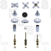 Replacement Price Pfister* 3 Valve Tub &amp; Shower Rebuild Kit