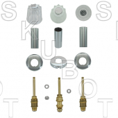 Replacement Price Pfister* OS Windsor* Rebuild Kit 3 Valve W/2 Pce E