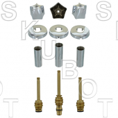 Replacement Savoy Brass* 3 Valve Rebuild Kit