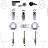 Replacement Sayco* 3 Valve Tub &amp; Shower Rebuild Kit