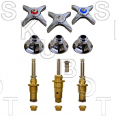 Speakman* Diamond* 3 Valve Tub &amp; Shower Rebuild Kit