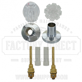 Replacement Sterling* Ceramic Disc Tub &amp; Shower Rebuild Kit 2 Va