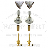 Replacement Union Brass* Gopher* Tub Rebuild Kit 2 Valve