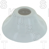 AS. AH, BRG, CR, GB, PP, SPK Porcelain Bell Escutcheon Flange