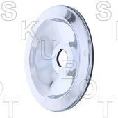 Replacement for Moen* Chateau* Deep Escutcheon -Chrome