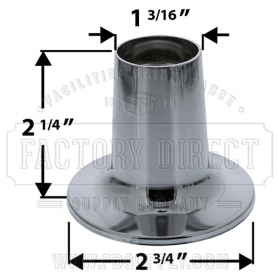 Replacement for Price Pfister* Verve* 1 Piece Tub Escutcheon W/
