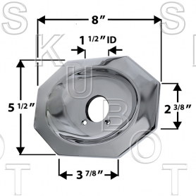 Replacement for Price Pfister* Avante* Old Style Escutcheon