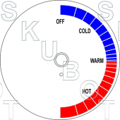 Speakman* Sentinel Mark II* Replacement Dial Plate