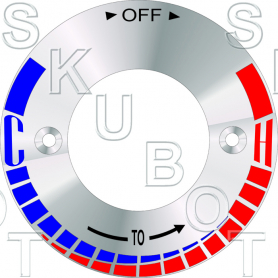 Replacement for Symmons* Escutcheon Dial less Diverter Slot