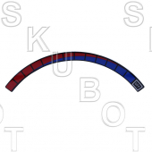 Valley Single Lever Escutcheon Decal -Hot &amp; Cold
