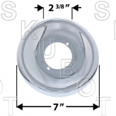 Replacement for Zurn* TempGard-II* 7600-8A* Shower Escutcheon