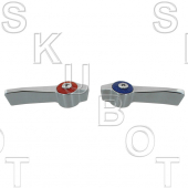 Replacement Krowne* Lever Handles -Hot &amp; Cold