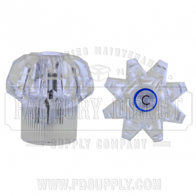 Replacement for UR*/ Milw*/ Bradley* Acrylic Handles -Pair