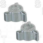 Sayco* Citation* Replacement Bath Handles -Pair Hot &amp; Cold