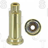 Chrome Plated Stem Extension 20 Point Internal to 24 Point