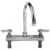 CHG K11-8002 Top Line 8"Centers Deck Mount Faucet W 6"Goosenck