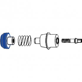 Zurn P-6000-D-W<br>1&quot; Wheel Handle Stop Kit