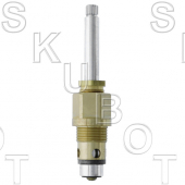 Block Brass* Replacement Diverter Stem<BR>Rare