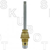 Block Brass* Replacement Diverter Stem<BR>Rare