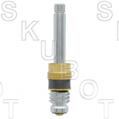 Central Brass* Replacement Stem -RH Hot or Cold<BR>Rare