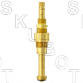 Central Brass* Old Widespread Lav Replacement Stem -LH Cold