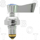 Replacement Fisher* Stem &amp; Handle 1/2&quot; -LH Cold W/ Check