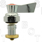 Replacement Fisher* LH Stem &amp; Handle 3/4&quot; -RH Hot W/ Chk
