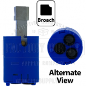 Replacement for Delta* Nyla* Single Control Cartridge -Trapezoid Broac