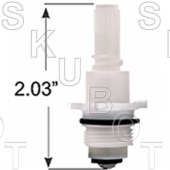 Bristol* Replacement 2 Handle Cartridge Long (2.03&quot;)
