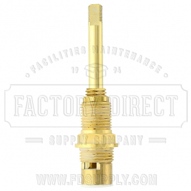 Dorf* Replacement Ceramic Disc Cart 1/2 Turn -Cold -Pol Brass
