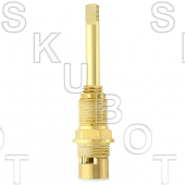 Dorf* Replacement Ceramic Disc Cart 1/2 Turn -Cold -Pol Brass