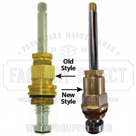 Replacement for Gerber* Old Style Tub &amp; Shower Stem -RH H or C