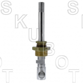Glauber* Replacement Diverter Stem W/ Thrd Broach -Rare