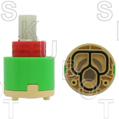 Kingston Brass* Replacement Ceramic Sgl Control Cart 40mm