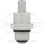 Replacement for Moen* 2-Hdl Washerless Cartridge<BR>Course Thrd