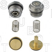 Phylrich* Check Stop Stem Assemblies 1/2&quot; Valves (Pack of Two = One Pair)