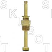 Phylrich* Lav Replacement Stem Polished Brass -RH H or C