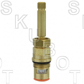 Sherle Wagner* Replacement Cer Disc Cartridge H or C Plain Brass